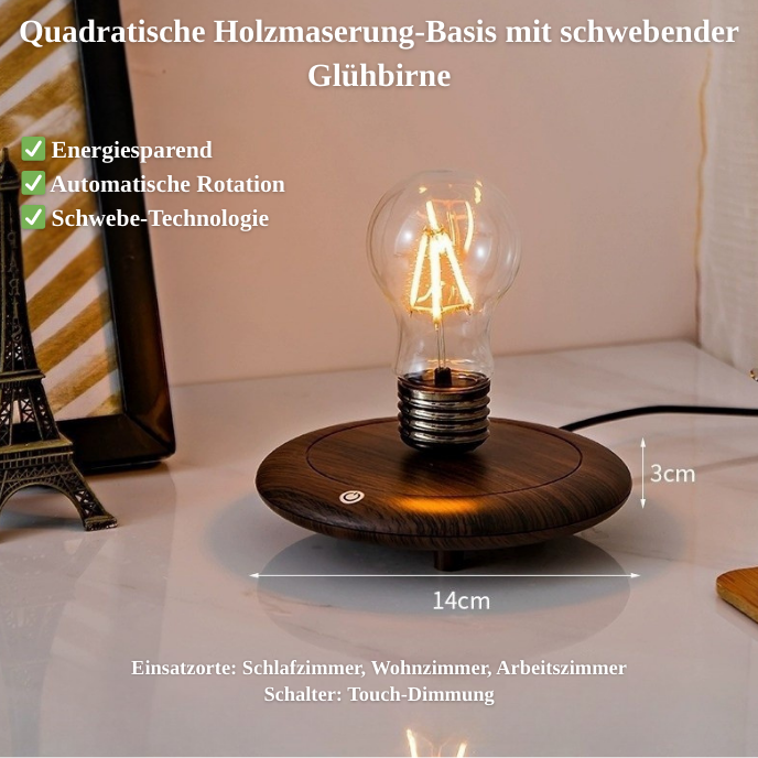 Magische Schwebe Glühbirne 💡