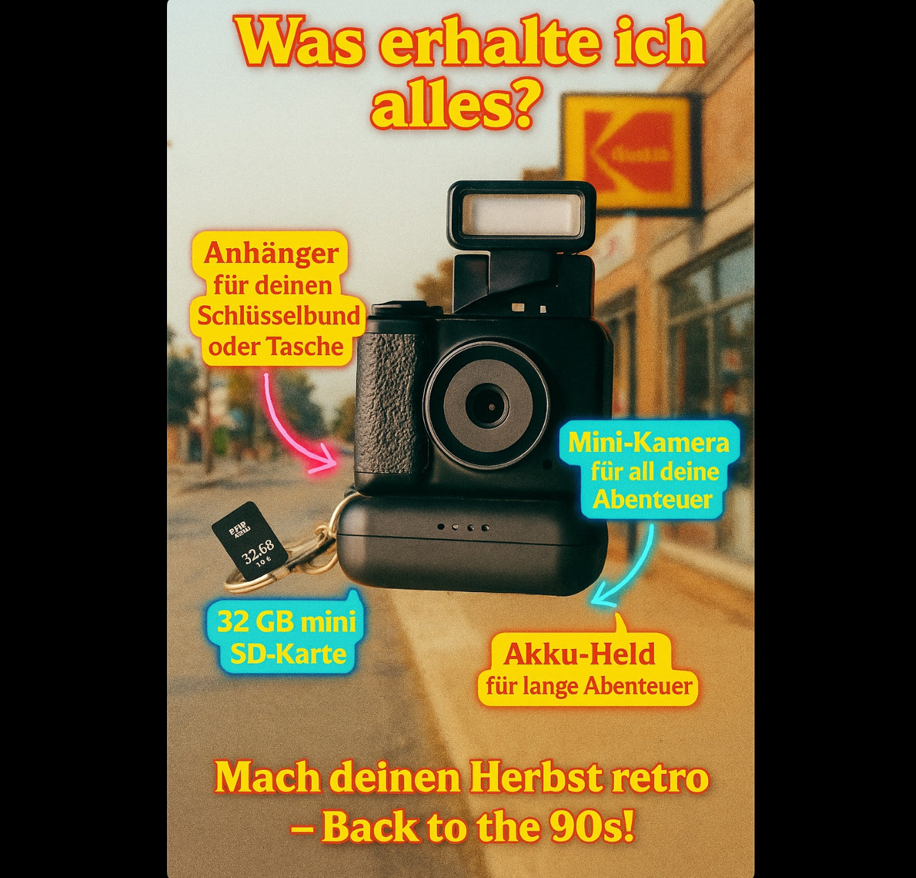 Mini Kamera 📸🔑
