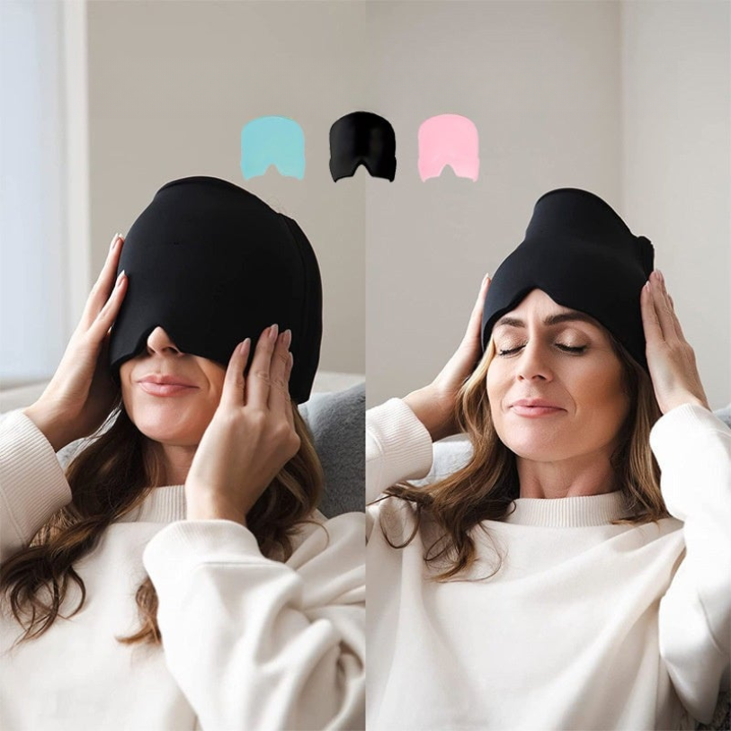 Migraine Relief Cap ❄️🔥